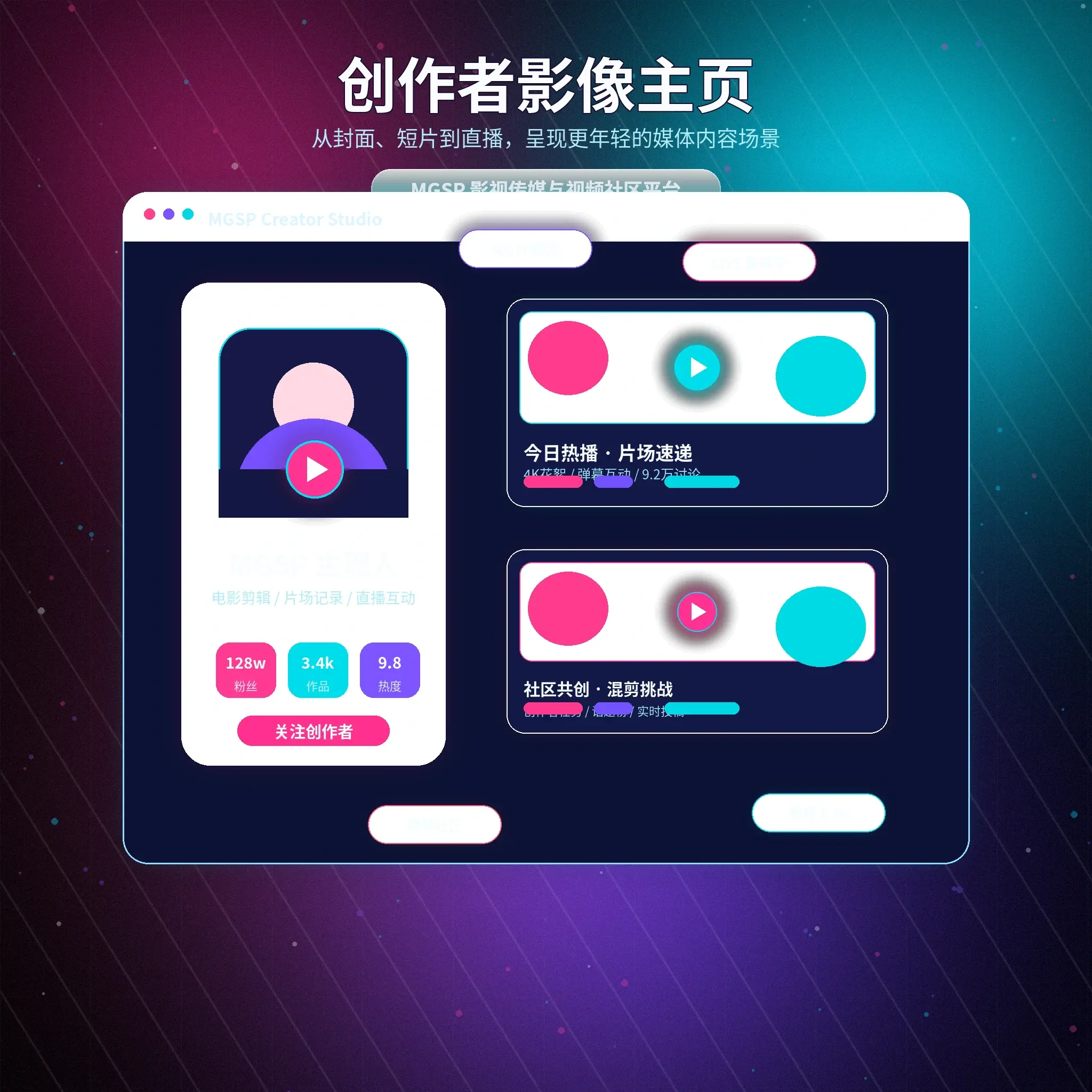 蘑菇视频生活内容展示